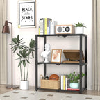3-Shelf Storage Shelving Unit Metal Rack Heavy-Duty 28"x13.5"x33.5" - Image 2