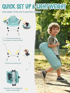 EVER ADVANCED Kids Hammock Chair Foldable, Kids Camping Chair - Image 8