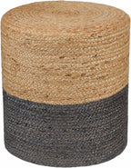 REDEARTH · Cylindrical Pouf Foot Stool Ottoman - Image 4