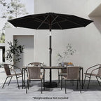 AreShark 9 FT Patio Umbrella for Outdoor, Outdoor Table Umbrella - Image 6
