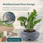 HC Companies Versatile 21 Inch Round Natural Decorative Plastic Outdoor Garden - Image 3
