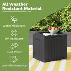 Patiowell 30 Gallon Resin Deck Box, Outdoor Storage Box - Image 3
