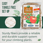 Dalen Jute Trellis for Vining Crops - Image 3