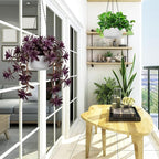 8.8 Inch Hanging Planters for Outdoor Indoor Plants - Image 6