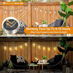 12Pack Hanging Outdoor Solar Lights - Image 3