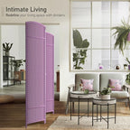 Sorbus 4-Panel Black Room Divider - Image 4