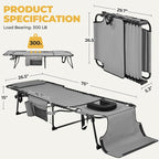 Yaheetech 26.4" Tanning Chair - Image 3