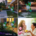 Solar Lights Outdoor Decorative Metal Solar Hummingbird Waterproof LED Metal - Image 7