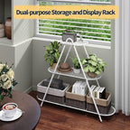 Plant Stand for Patio, 3-Tier Metal Plant Shelf–Indoor/Outdoor Display Rack for - Image 6