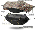 Camping Hammock Tent with Mosquito Net & RainFly, 3 in 1 Waterproof Lightweight - Image 4