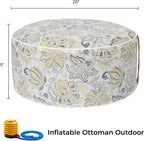 Inflatable Outdoor Ottoman - Image 2