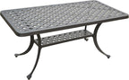 Crosley Furniture Sedona Weather Resistant Cast Aluminum Outdoor Coffee Table by CrosleyFurniture
