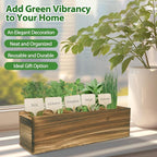 5 Herb Garden Planter Indoor - Image 4