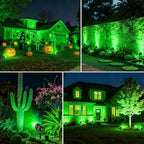 St. Patrick's Day Green Spotlights Outdoor, 14 LED Landscape Lighting - Image 7