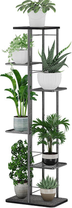 Simple Trending Plant Stand Shelf Indoor Outdoor Waterproof, 6-Tier 7 Potted by SimpleTrending