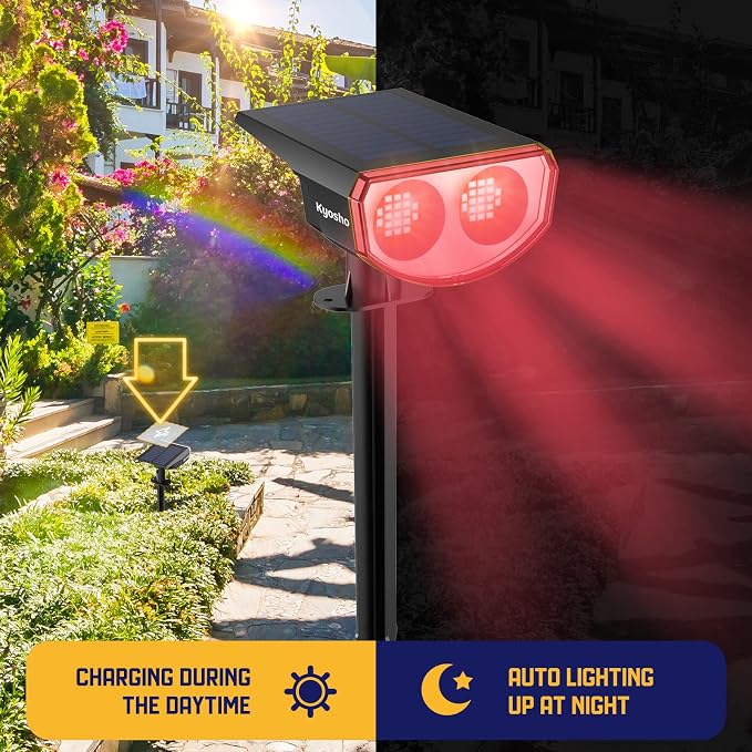 Kyosho IP67 Waterproof Color Solar Spot Lights Outdoor, Color Changing Outdoor - Image 7