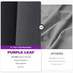 PURPLE LEAF 9.8' X 9.8' Tilting Patio Umbrella - Image 4