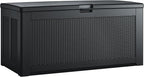 Rubbermaid Extra Large Resin Outdoor Storage Deck Box, Weather Resistant by Rubbermaid