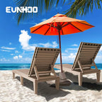 Outdoor Lounge Chaise, Adjustable Pool Lounge Chairs - Image 2