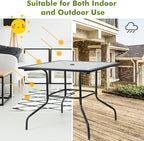 Tangkula 35 Inch Patio Dining Table - Image 8