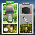 Solar Pathway Lights Outdoor, 6 Pack Upgraded Solar Lights Outdoor Waterproof - Image 7