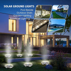 Solar Ground Lights 16 Packs, Garden Solar Outdoor Waterproof Pathway Bright - Image 5