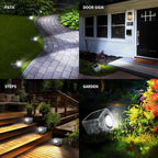 Solar Rock Lights Outdoor 2 Pack, Bright Solar Spotlights Outdoor Waterproof - Image 6