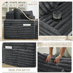 5-In-1 Oversized Chaise Lounge Chair Indoor - Image 4