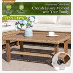 Sophia & William Outdoor Rattan Sofa Set - Image 7