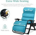 Best Choice Products Oversized Zero Gravity Chair, Folding Outdoor Patio - Image 5