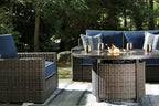 Signature Design by Ashley Paradise Trail Outdoor Round Wicker Patio Fire Pit - Image 18