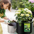 NACHLYNN 5-Pack 5 Gallon Grow Bags Heavy Duty Aeration Fabric Pots - Image 6