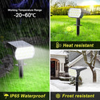 Solar Spot Lights Outdoor Waterproof IP65, 2-in-1 Solar Landscaping Spotlights - Image 7