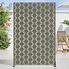 Casaphoria Metal Privacy Screen Outdoor by Casaphoria