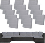 14Pcs Stretch Patio Cushion Covers, Outdoor Couch Covers Replacement, Outdoor by BIETYONE