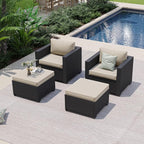 Aoxun 4 Piece Patio Furniture Set - Image 2