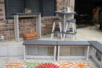 Bench, Deep Grey Top with Warm Grey Sides, 2 Pack - Image 5