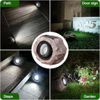 Timeflies Solar Rock Lights Outdoor 1 Pack, Bright Solar Spotlights Outdoor - Image 6
