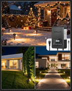 12 Pack Landscape Lights with 2 Zone 300W Low Voltage Transformer, 3000K 12V - Image 9