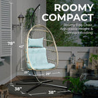 Econohome Hanging Egg Chair - Image 5