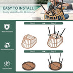 Pamapic 5-Pieces Patio Dining Set - Image 3