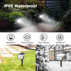 Solar Lights Outdoor Motion Sensor, Spot Landscape Lighting - Image 5