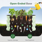 GreatBuddy 2x2x1 ft Round Galvanized Raised Garden Bed, Easy-Assembly Raised Bed - Image 4
