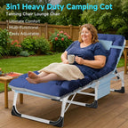 ABORON 3 in 1 Sun Tanning Chair Oversized - Image 3