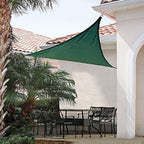 E&K Sunrise 23' x 23' x 23' Sun Shade Sail Triangle Canopy Shade Cover UV Block - Image 8