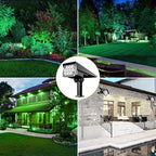 Green Solar Spot Lights Outdoor, St. Patrick's Day Decor Lights - Image 3