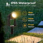 Banord Outdoor Landscape Lighting, 4 Pack Low Voltage Landscape Lighting - Image 5