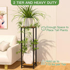 Plant Stand Indoor, Modern Corner Flower Stand - Image 3
