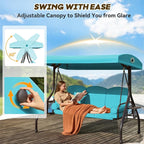 3 in 1 Patio Swing with Adjustable Canopy - Image 4