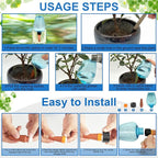 Ceramic Pots for Plant with Self Watering Globes, 8 inch Planters for Indoor - Image 7